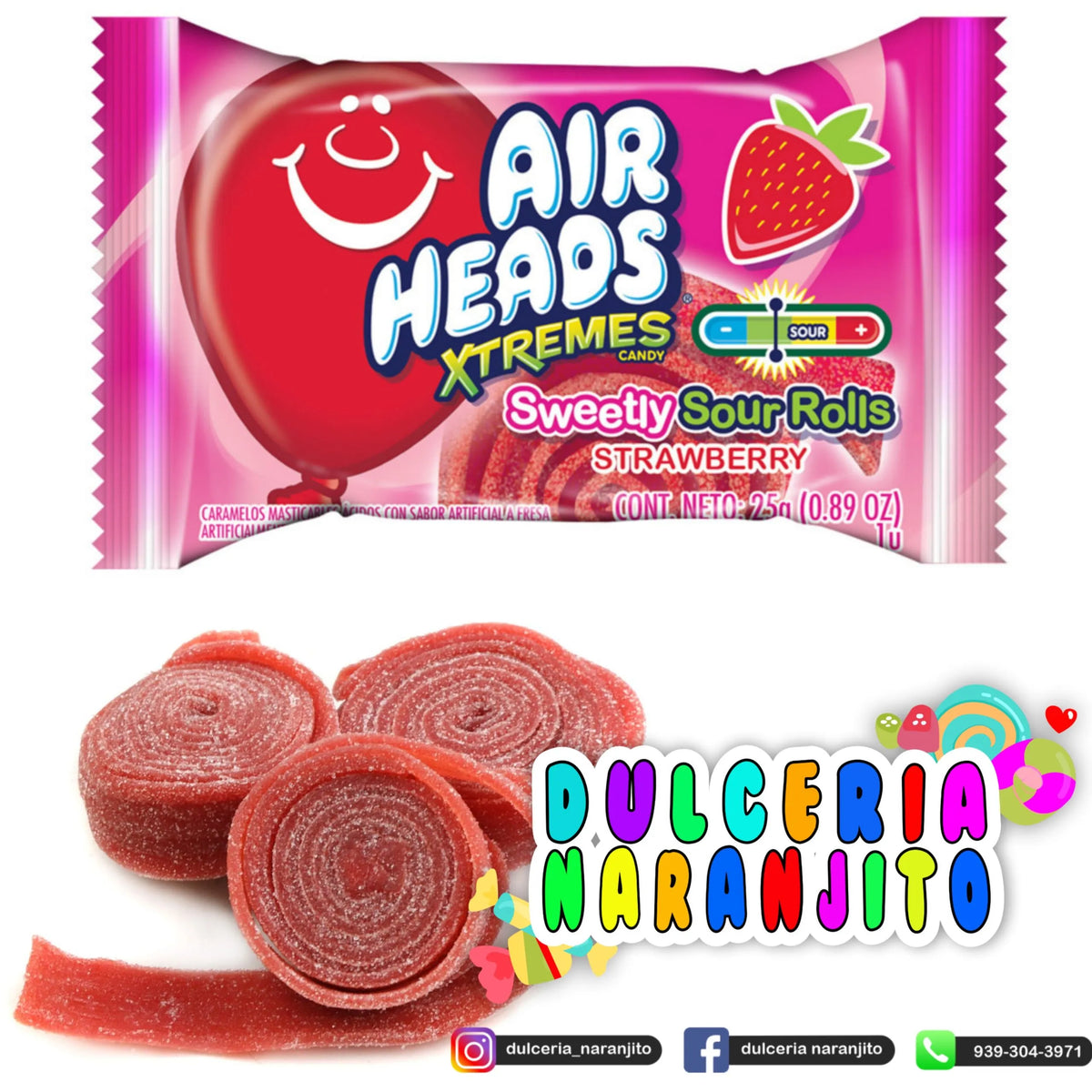 Airheads Xtreme 36 rolls