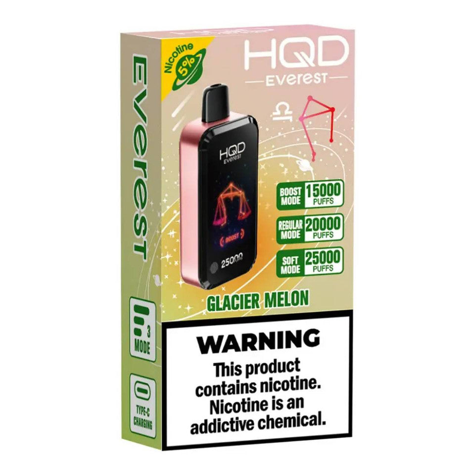 HQD Everest 5% 25K Puffs