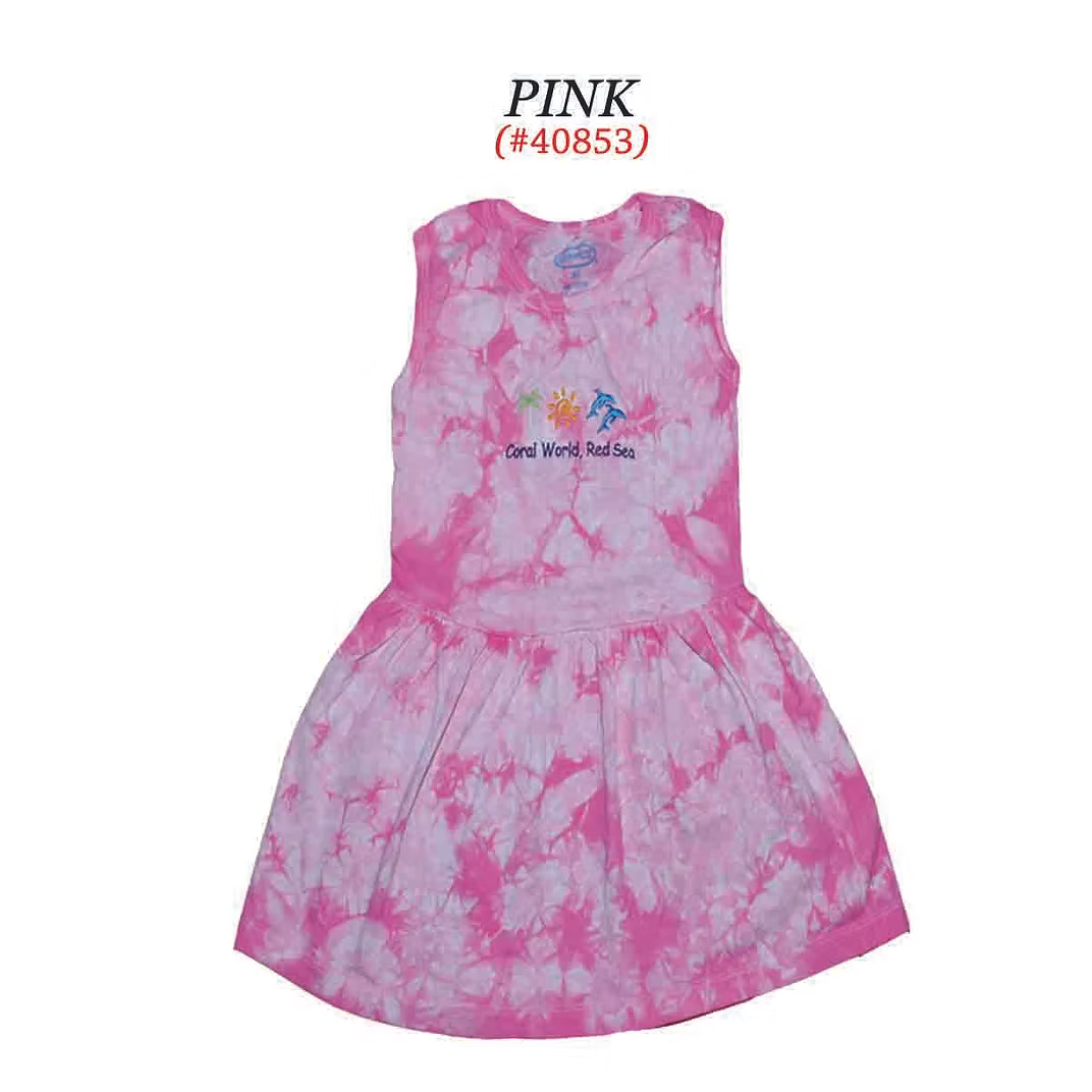 South Athletic Girls Tie-Dye Dress