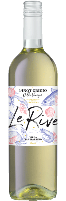 Villa San Martino 'le Rive' Pinot Grigio 6 X 750 ml 12.5%
