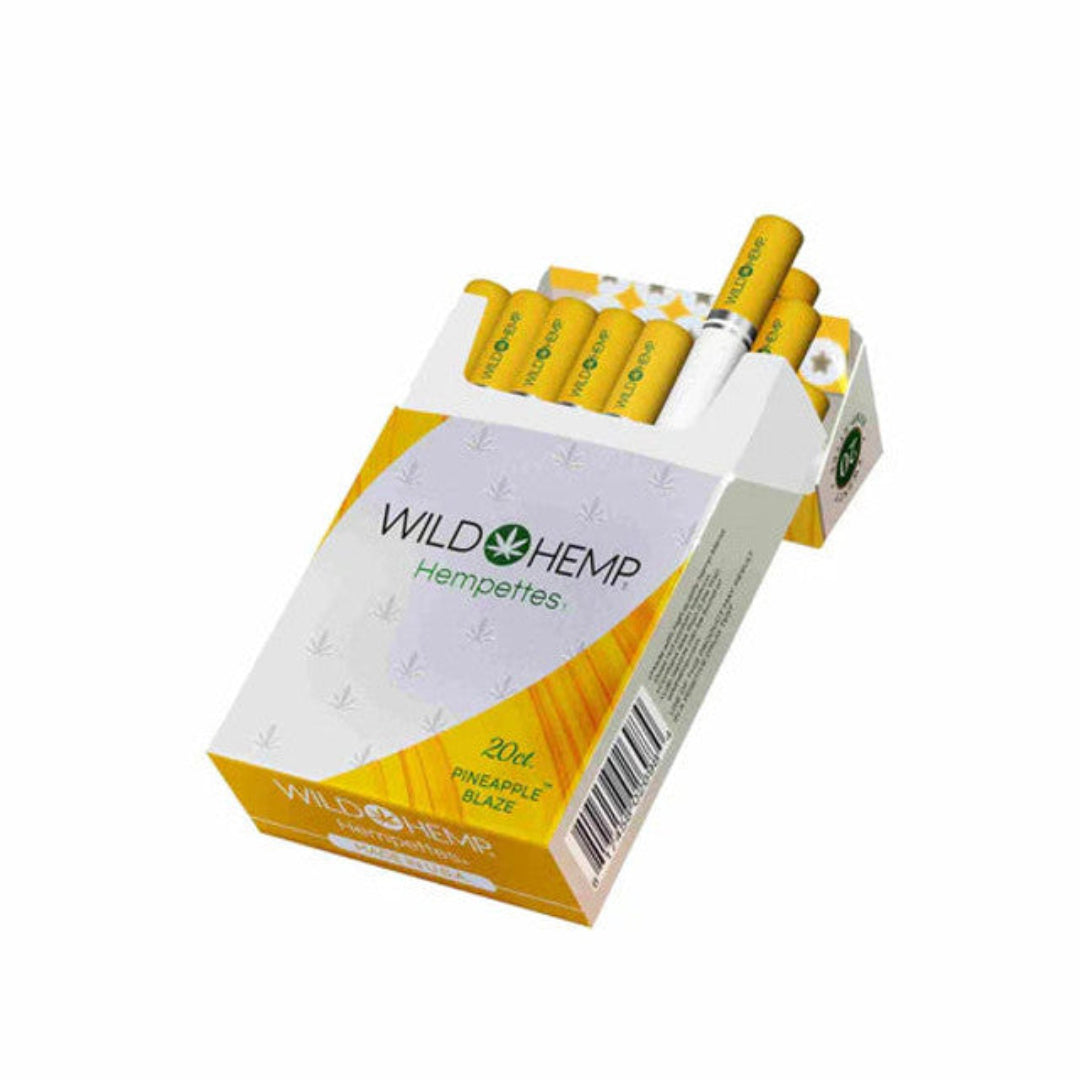 Pack of Wild Hemp Hempettes on a white background