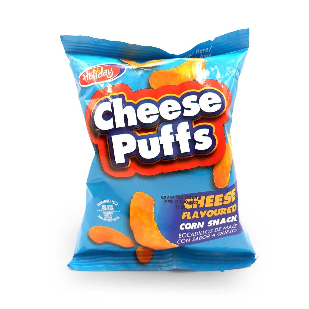 Holiday Cheese puffs 96x32G