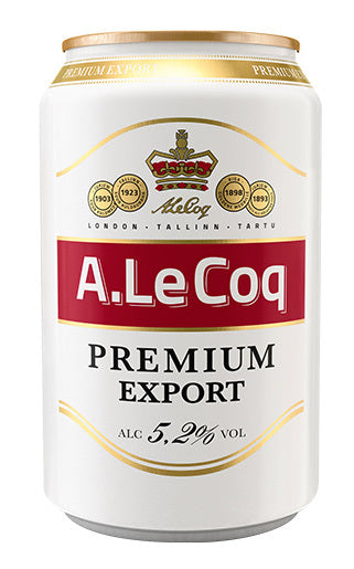 A.Le Coq Premium Export Beer 5.2% 24x330ml