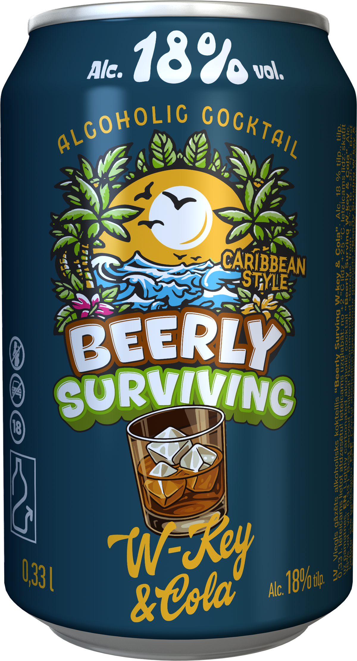 Beerly Surviving 24 x 330 ml 18%