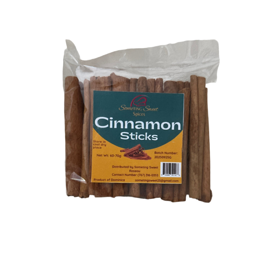 Pack of cinnamon sticks
