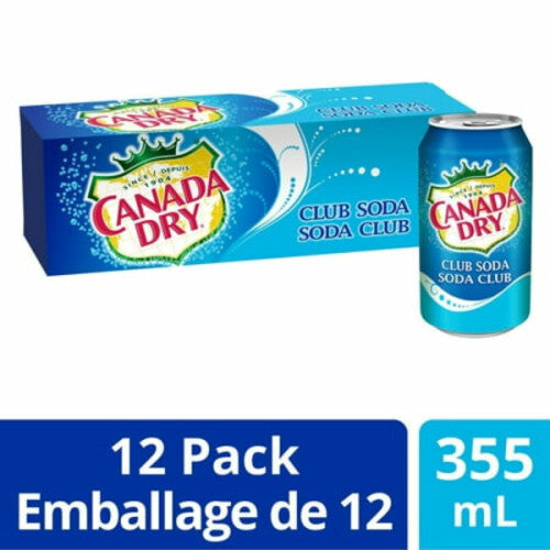 Soda Canada Dry Club Soda 24x355ml