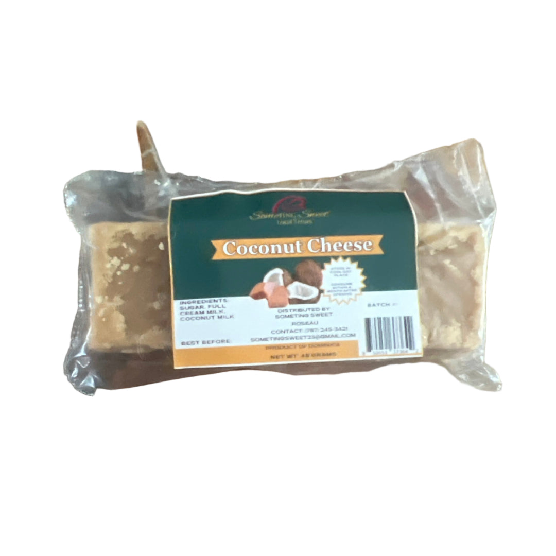Packaged coconut cheese 