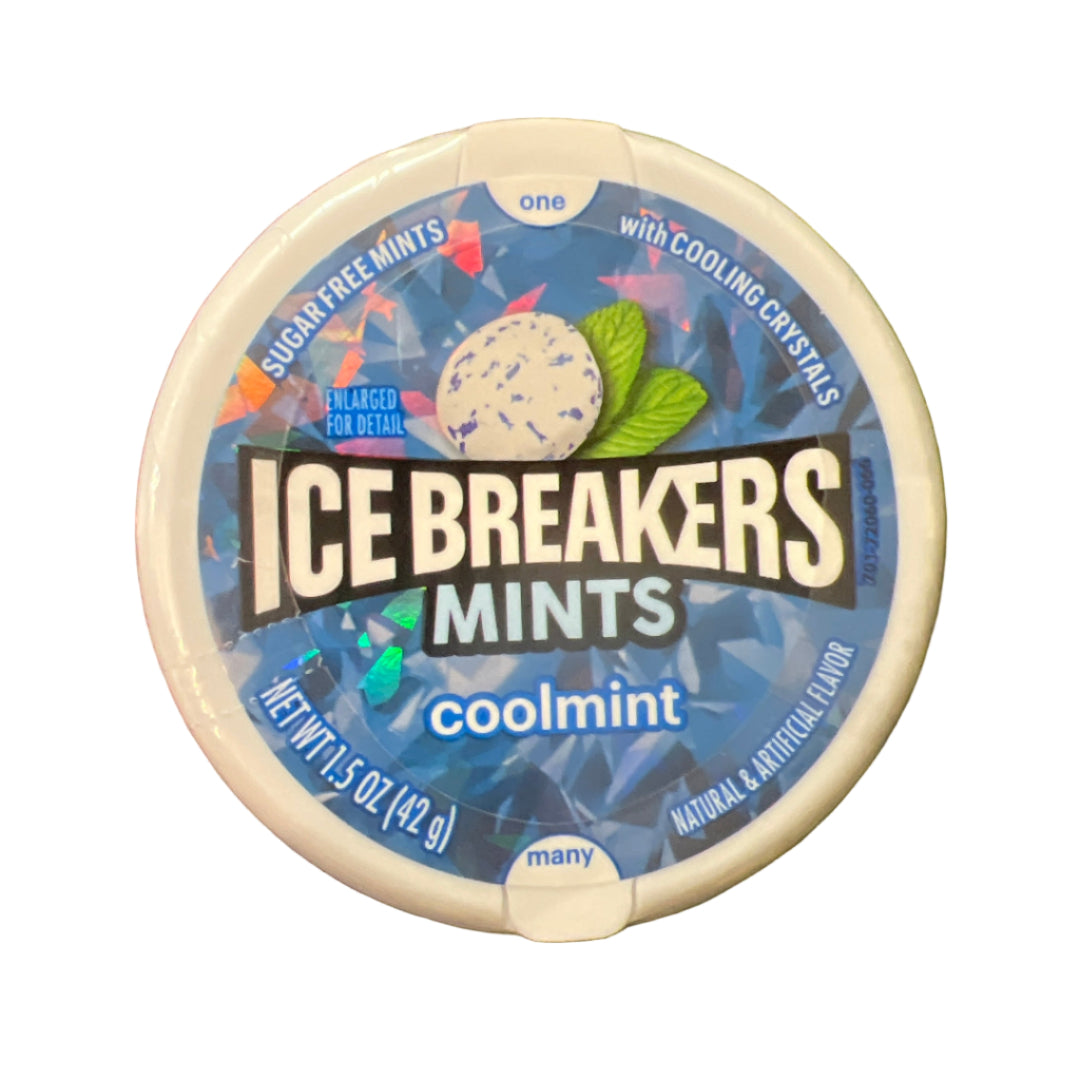 Container of Ice Breakers Coolmint mints