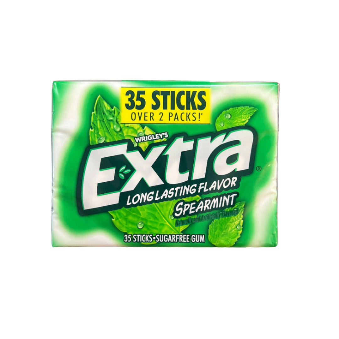 Box of Extra Spearmint gum 