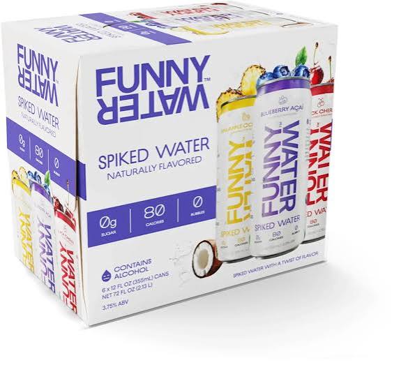 Funny Water(Spiked Water - 3.75%) Assort.