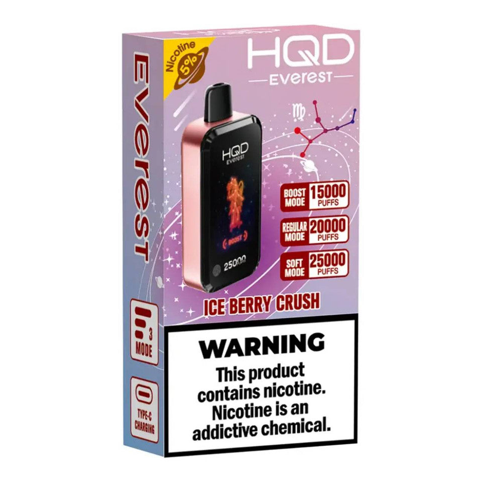 HQD Everest 5% 25K Puffs