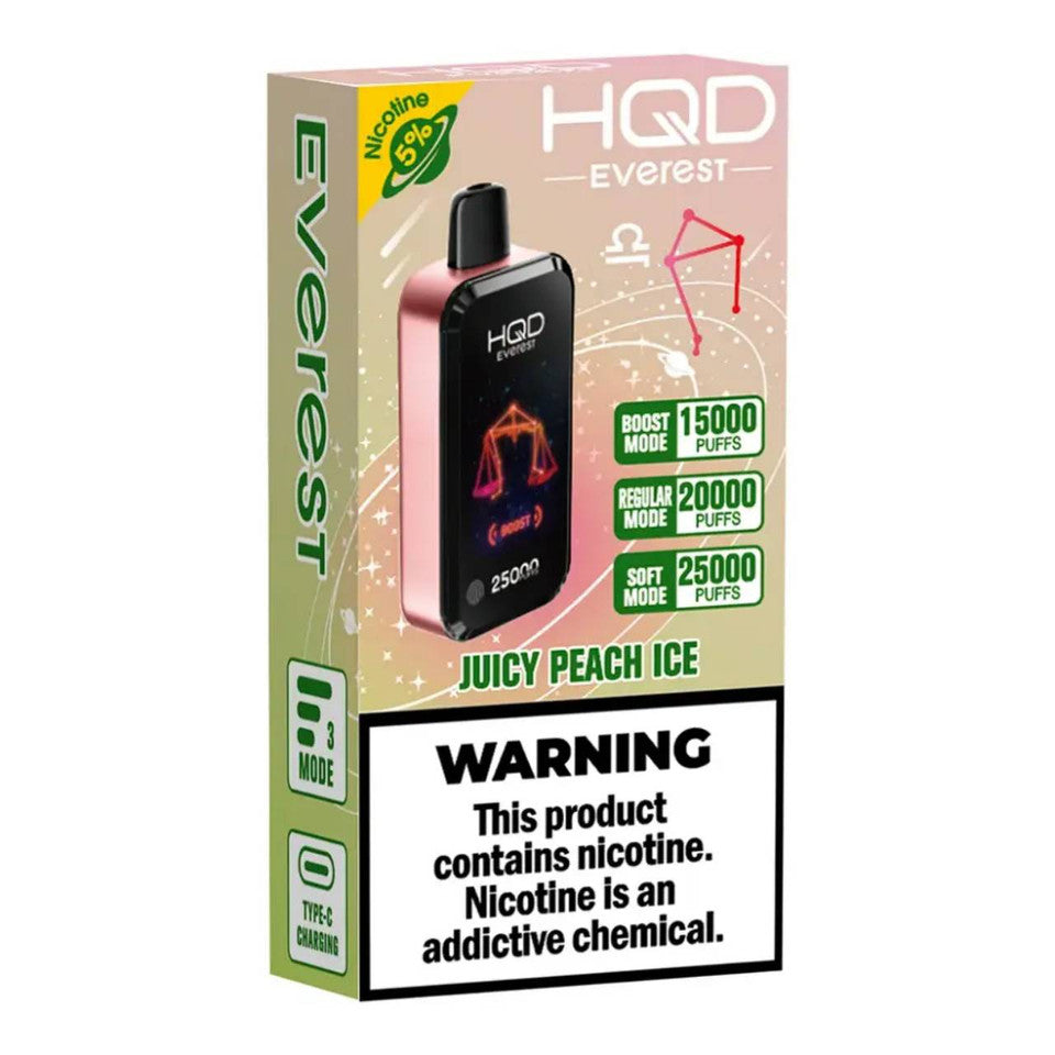 HQD Everest 5% 25K Puffs