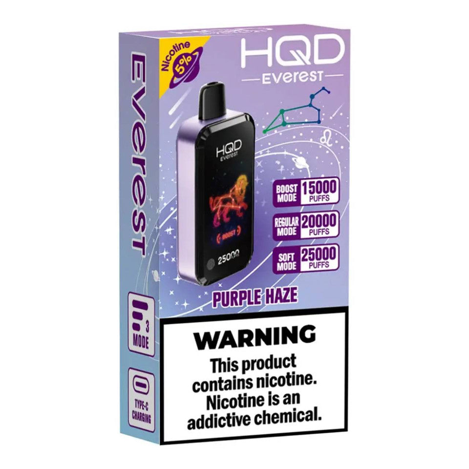 HQD Everest 5% 25K Puffs
