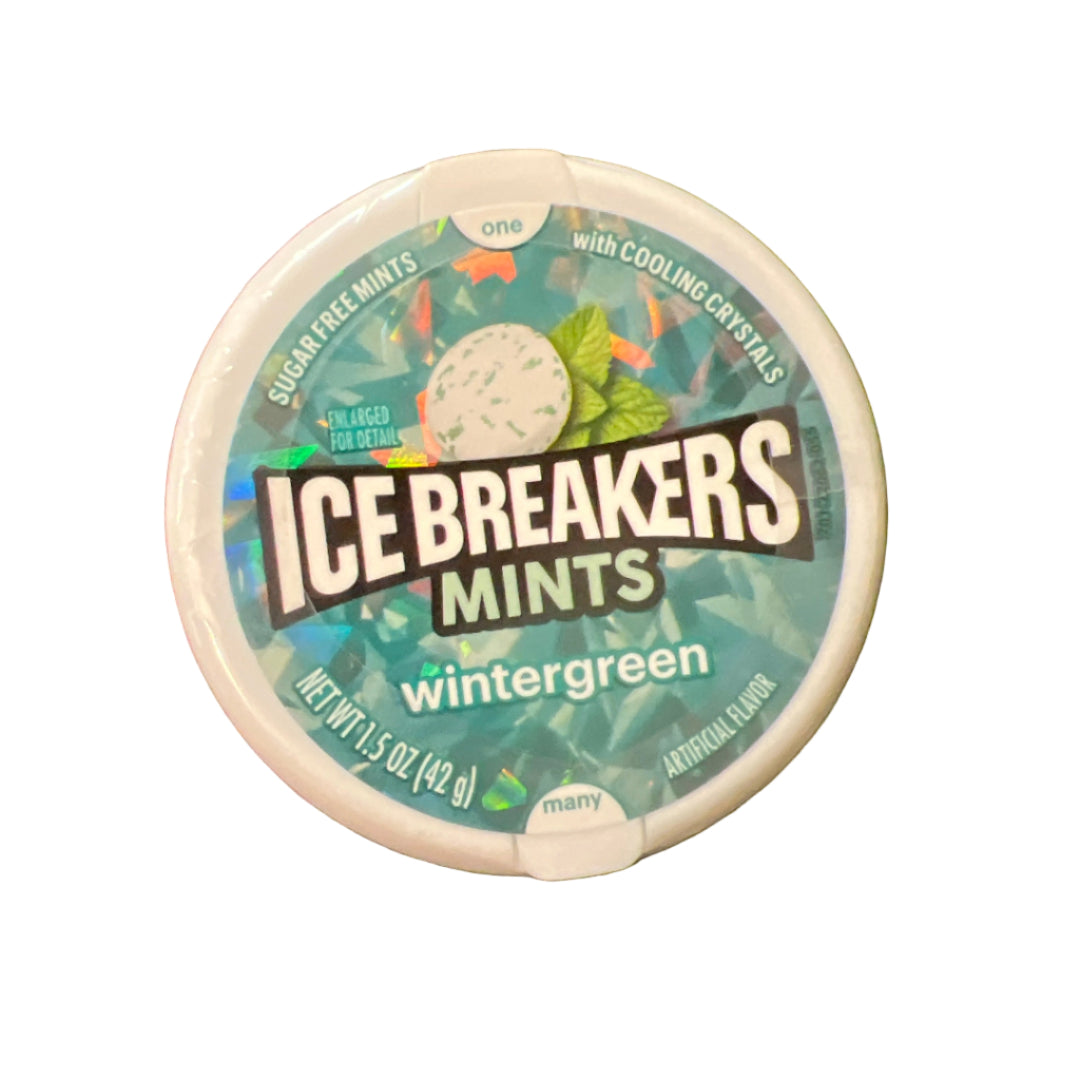 Container of Ice Breakers Mints Wintergreen 