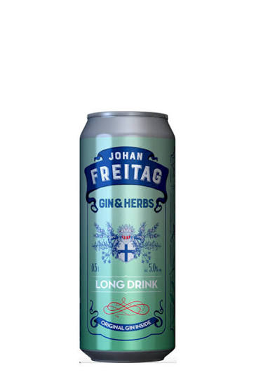 Johan Freitag Gin 5% Cocktails 24x500ml