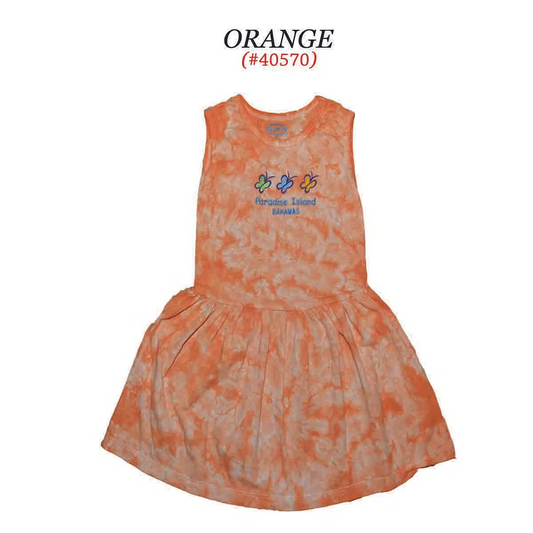 South Athletic Girls Tie-Dye Dress