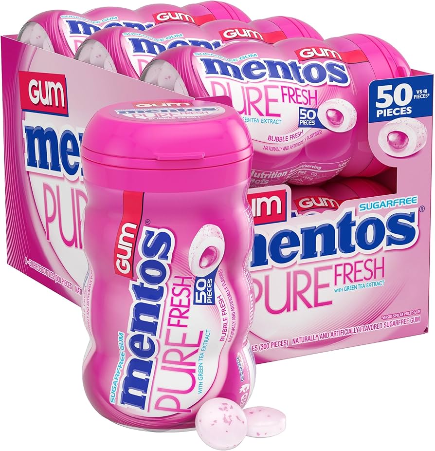 Mentos  Pure Fresh Gum 30g (Airport)