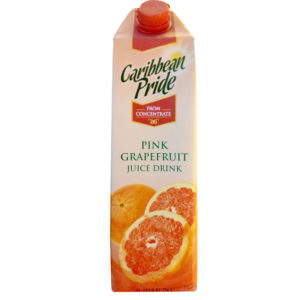 Caribbean Pride Aseptic Pink Grapefruit Juice 12x1L