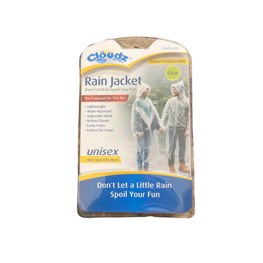 Package of a rain jacket 