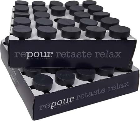 Repour WIne Wine Saver & Stopper (Removes Oxygen)