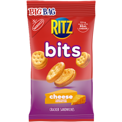 RITZ Bits Cheese Sandwich Crackers, 1.5 oz., 30 pk. (Airport)