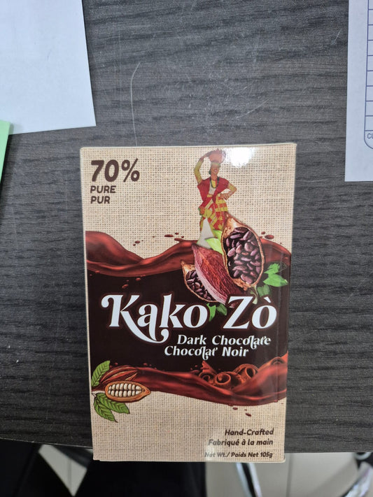 Kako Zo' Dark Chocolate 70%(Airport)