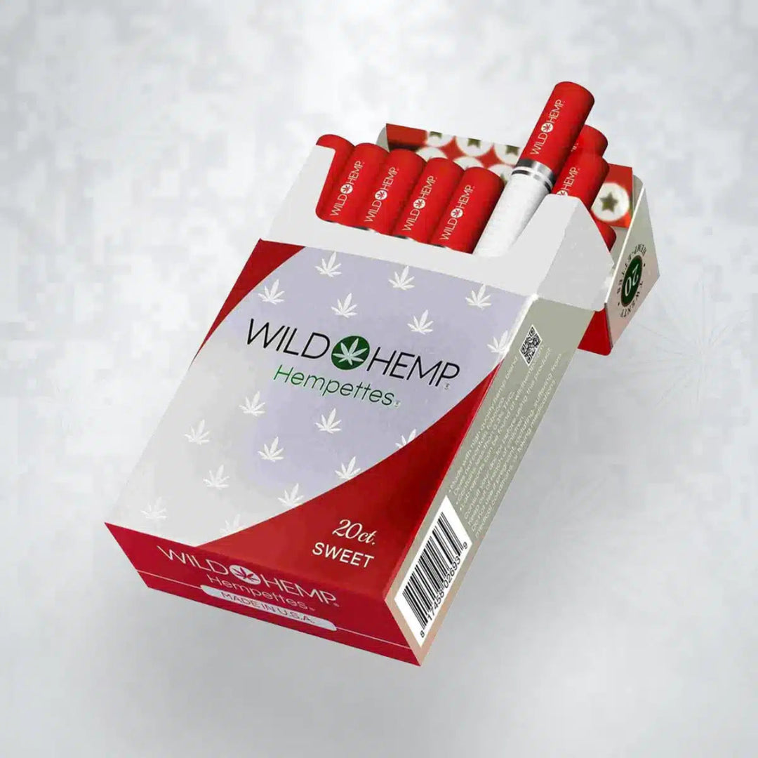 Pack of Wild Hemp Hempettes on a white background