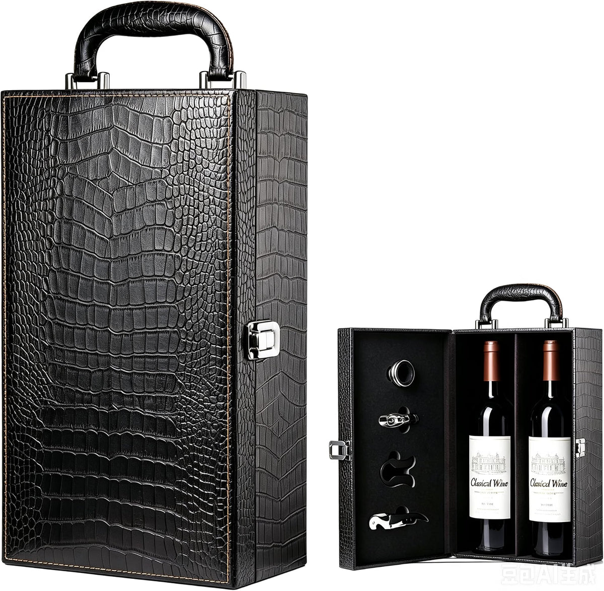 Wine Gift Box with Accessories