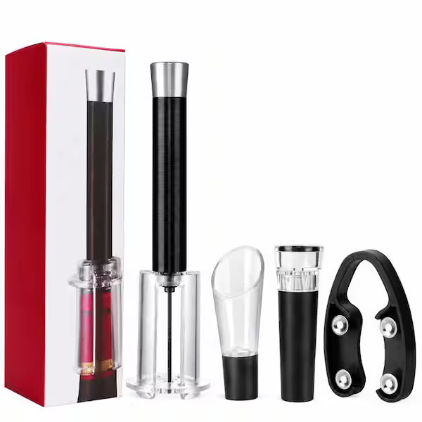 Air Pump Wine Opener Set
