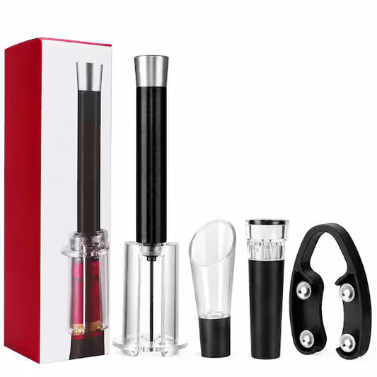 Air Pump Wine Opener Set