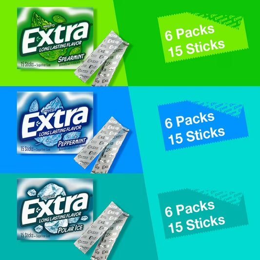 Extra Sugar Free Chewing Gum  (Airport)