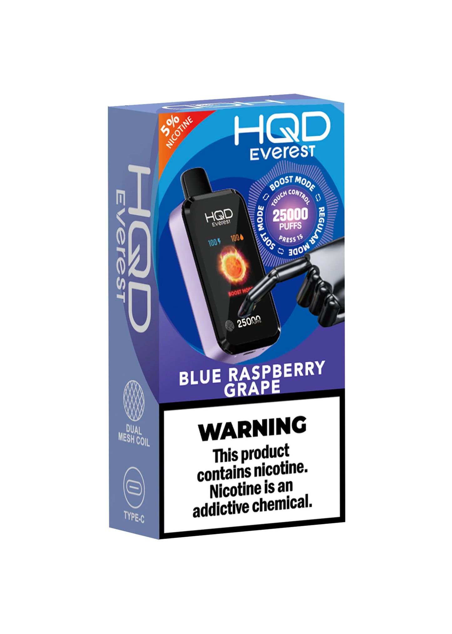 HQD Everest 5% 25K Puffs