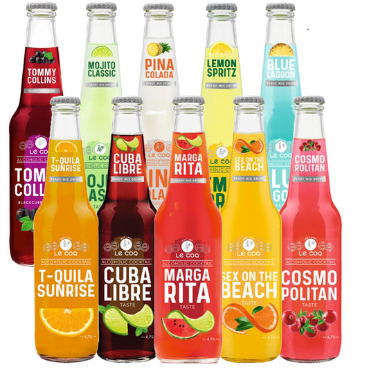 Le Coq Alcoholic 4.7% Cocktail Bottle 24x330ml